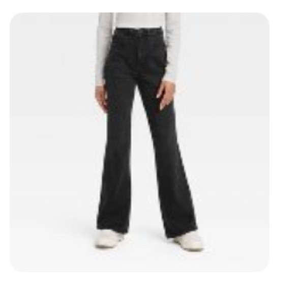 Universal Thread Women's Black High Rise Flare Leg Jeans - Picture 1 of 6